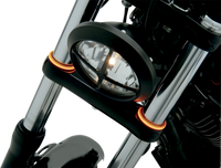 Custom Dynamics Custom Dynamics 20400955 TruWRAPZ® 360 Degree LED Fork Lights - 43 mm - Smoke Lens