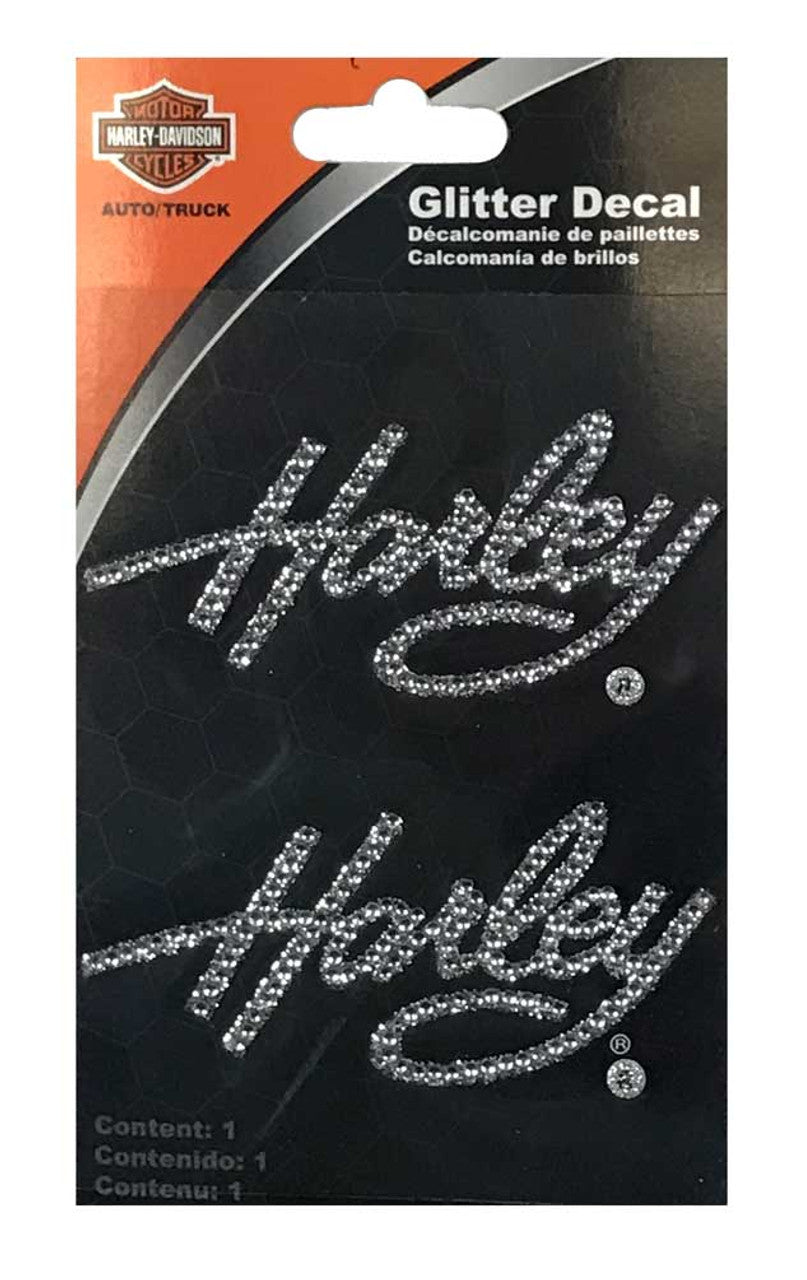 Harley-Davidson® Gemz™ Bling Kit | 2 Signature Script Decals | X-Small