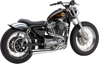 6471 | El Diablo 2:1 Exhaust System - Chrome - 4" - XL '86-'03
