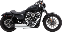 6705 | 909 Speedster Short Exhaust System - Chrome - XL '14-'21