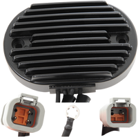 Drag Specialties 2112-0809 | Black Solid-State Regulator