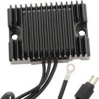 Drag Specialties 2112-0825 | Black Solid-State Regulator