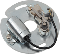 Drag Specialties DS-242301 | Breaker Plate With Points And Condensor