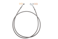 Fat Baggers 110063 | 63″ EZ Install Stainless Braided Brake Line (Full Length Replacement) for Street Glide Models