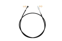 Fat Baggers 120066-B | 66″ EZ Install Black Braided Brake Line (Full Length Replacement) for 08-13 Road Glide Models