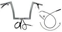 Fat Baggers 749912 | EZ Install Wired Handlebars 1-1/4″ Flat Top 12″ Chrome