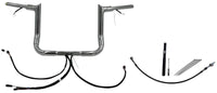 Fat Baggers 812012 | EZ Install Wired Handlebars 1-1/2″ Pointed Top 12″ Chrome