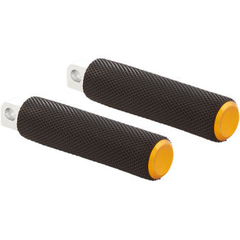 Arlen Ness Fusion Knurled Footpegs | Gold