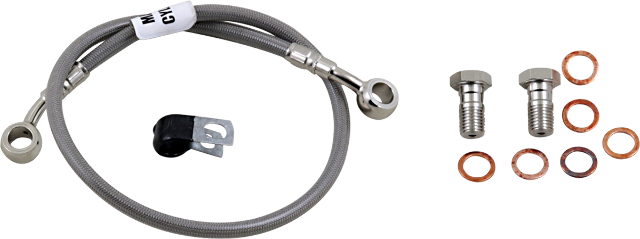 GBrakes FK003D765R | Brake Line Kit - Rear - Stainless Steel - GSX-R600 / GSX-R750 '11-'23
