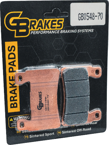 GBrakes GB0548-70 | Brake Pads - Sintered - Front