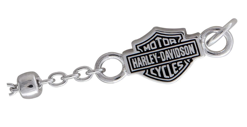 【Harley Davidson】Bar & Shield Stainless Chain Bracelet Harley-Davidson® Men's Bar & Shield Stainless Steel Chain