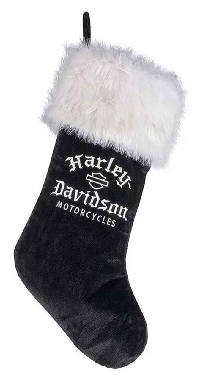 Harley-Davidson® Old English Holiday Stocking