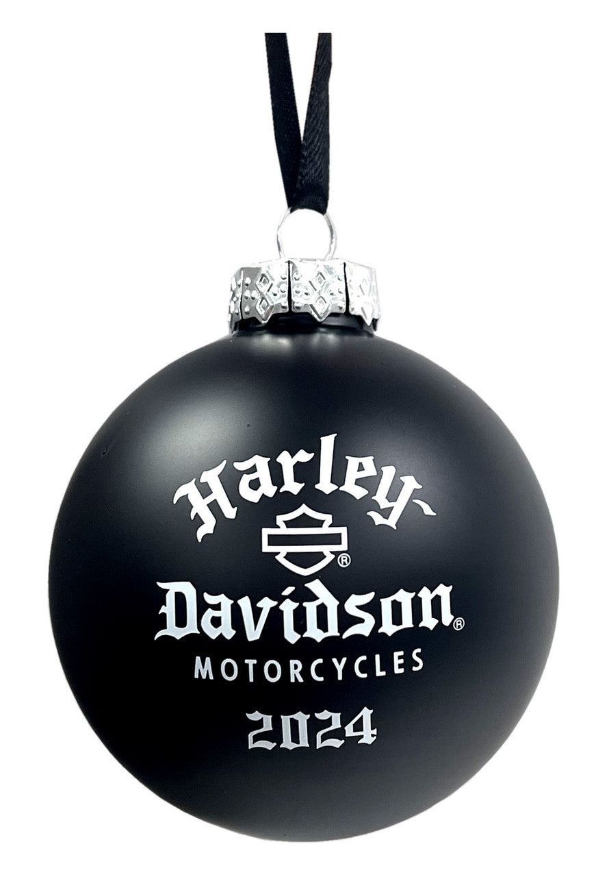 
                  
                    Harley-Davidson® 2024 Biker Santa Ball Ornament | Dated 2024 For Collectors
                  
                