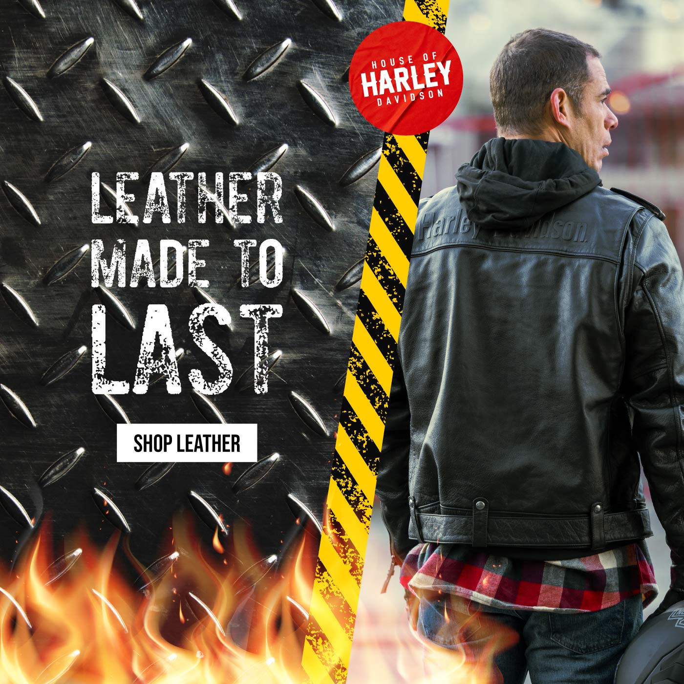 Harley-Davidson Passing Link Leather Jacket