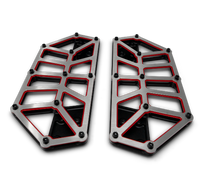 K73253-RL | NXL Redline Floorboards for Harley-Davidson Touring models