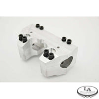 LA-7415-04 | Raw Handlebar Clamps for Road Kings and Road Glides