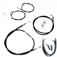 LA Choppers LA-8150KT-13B | 11-14 Harley Davidson Softail Complete Handlebar Cable Kit (Single Disc/ABS)