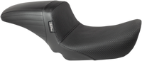 Le Pera LF-591BW | Kickflip Seat - Basketweave - Black - Dyna '04-'05