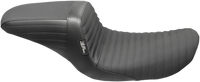 LN-591PTGP | Kickflip Seat - Pleated w/ Gripp Tape - Black - Dyna '96-'03