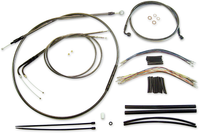 Magnum Shielding Magnum Shielding 0662-0083 Black Pearl™ Designer Handlebar Installation Kit - 15"-17" - '14-'22 Sportster