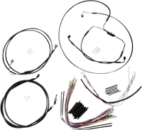 Magnum Shielding 0662-0746 | XR Handlebar Installation Kit - 12"-14" Ape Hangers - '08-'12 SE - Black