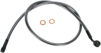 Magnum Shielding 1741-3720 | Brake Line - 7/16"-35° - 36" - Black Pearl