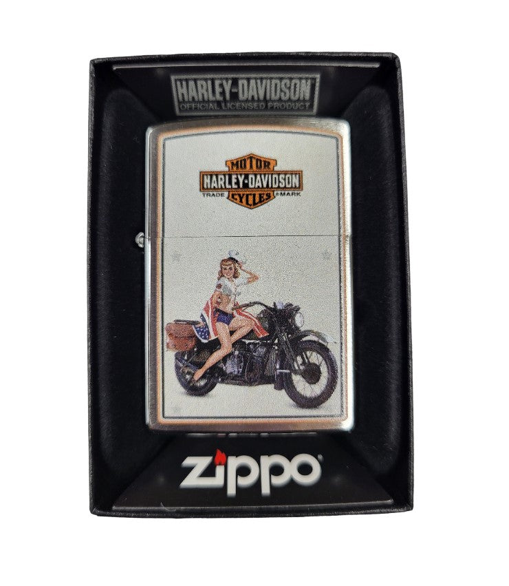 
                  
                    Harley-Davidson® Pin Up Girl Zippo® Lighter
                  
                