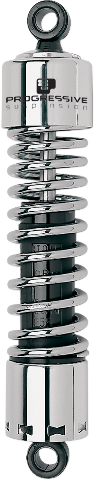 Progressive Suspension 412-4063C | 412 Series Shock - 11.5" - Standard - Chrome - Sportster '04-'22