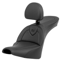 Saddlemen Saddlemen 818-30-187BR 2018-2026 Softail Street Bob FXBB/S, Standard FXST RoadSofa™ Black Seat w/Driver's Backrest