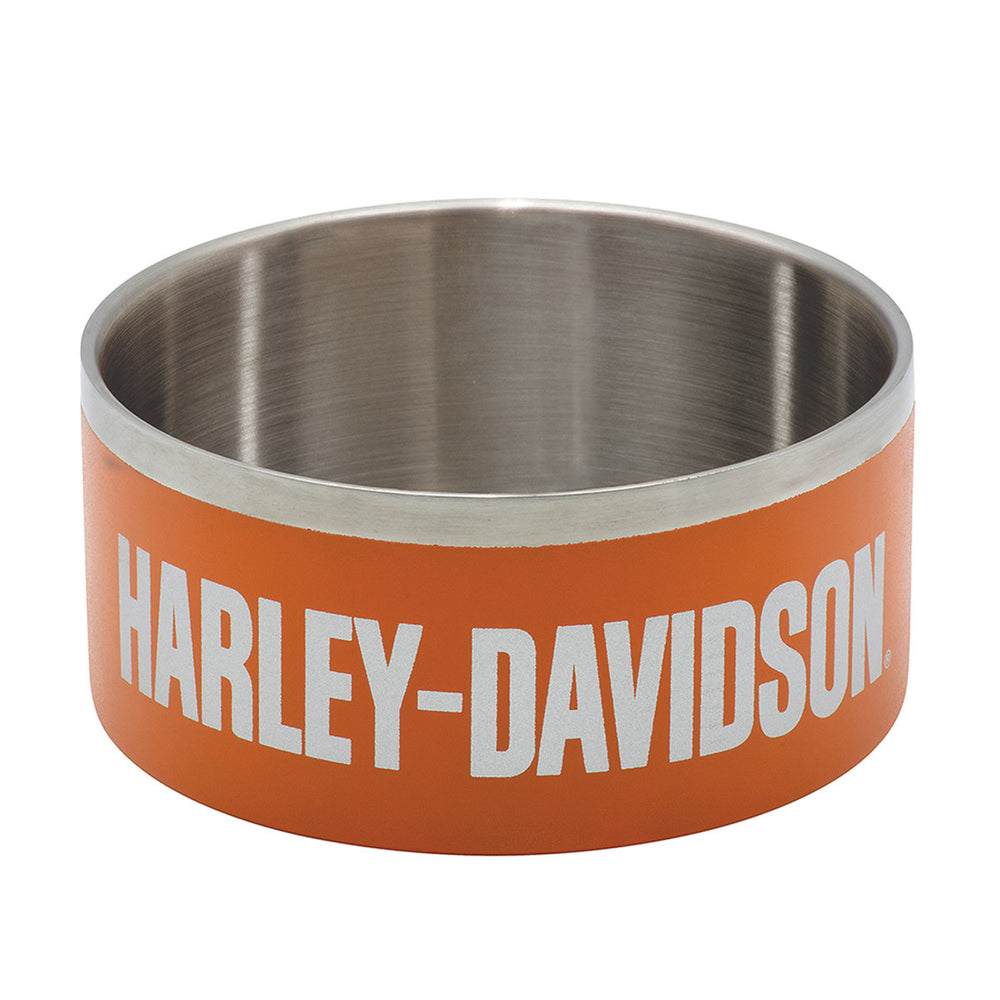 Harley-Davidson® Small Pet Bowl | Orange