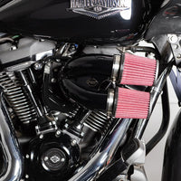S&S Cycle S&S Cycle 170-0567A Tuned Induction Kit in Gloss Black for 2017-2024 HD® M8 Models