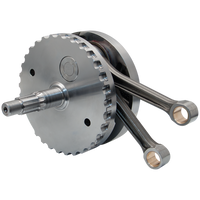 S&S Cycle S&S Cycle 320-0464 S&S® 4-5/8" Stroke Flywheel Assembly W/O Sprocket Shaft Bearing Race For S&S® T124 Engines and Hot Set Up Kit®, 2007-'16 Non-balanced HD® Big Twins, and 2006 Dyna Mode, 320-0464