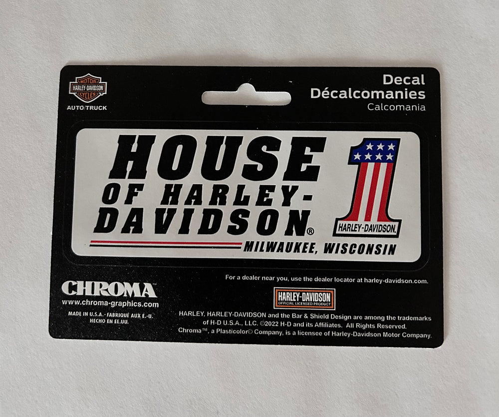 House Of Harley-Davidson® Customized Decal | #1 Logo