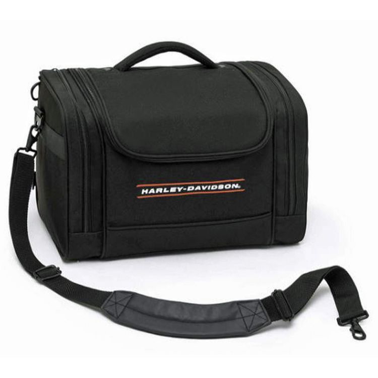 Harley-Davidson® Racing Travel Duffel | Detachable Shoulder Strap | Hide-Away Rain Cover