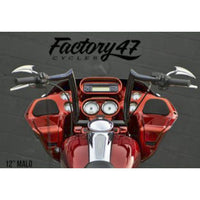 Factory 47 Factory 47 Malo Handlebar | 12" Rise | Gloss Black