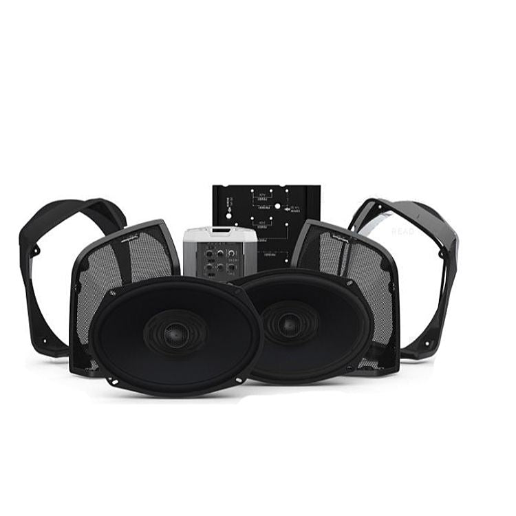 Rockford Fosgate® Two Speaker & Amp Kit