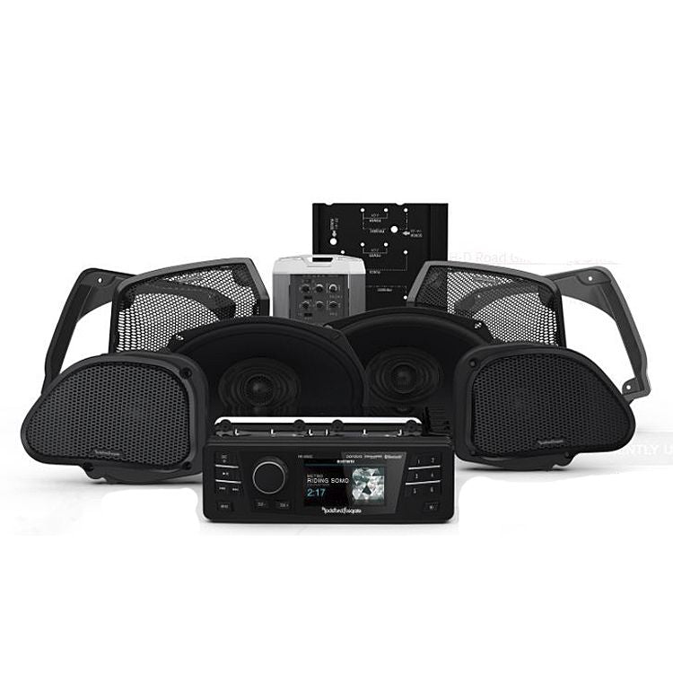 Rockford Fosgate® Four Speaker & Amp Kit