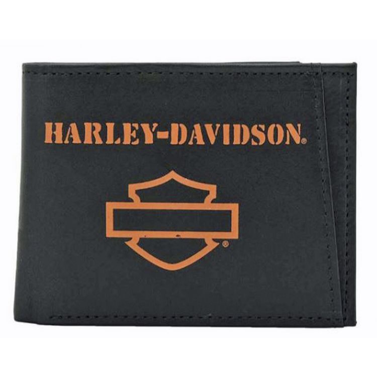 Harley-Davidson® Men's Prestige Bi-Fold Wallet | RFID Protection