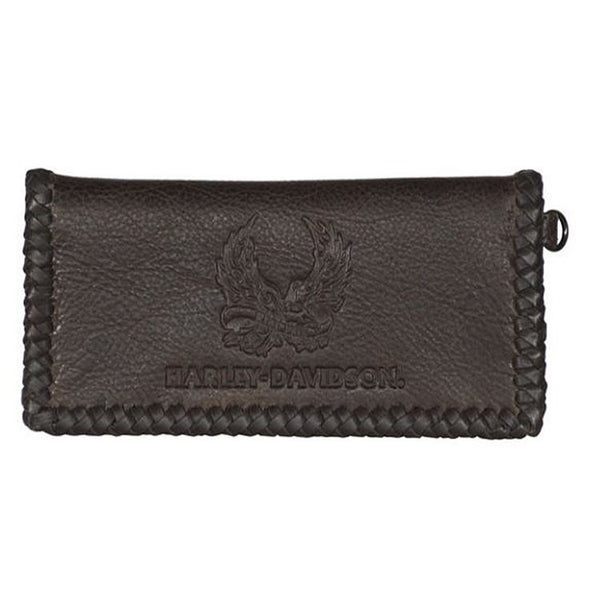 小物 Harley-Davidson Wallet 95' Amazon.com: Harley-Davidson Men's Burnished Bi-Fold Skull