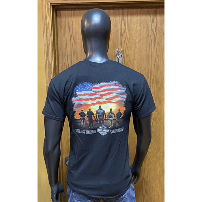 
                  
                    House Of Harley-Davidson® Men's Heroes T-Shirt | Black | Short Sleeves
                  
                