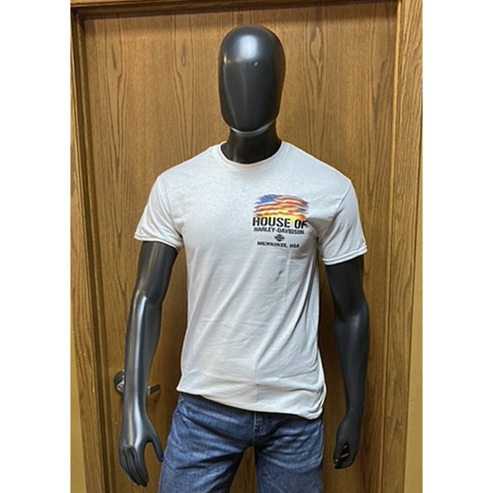 
                  
                    House Of Harley-Davidson® Men's Heroes T-Shirt | White | Short Sleeves
                  
                