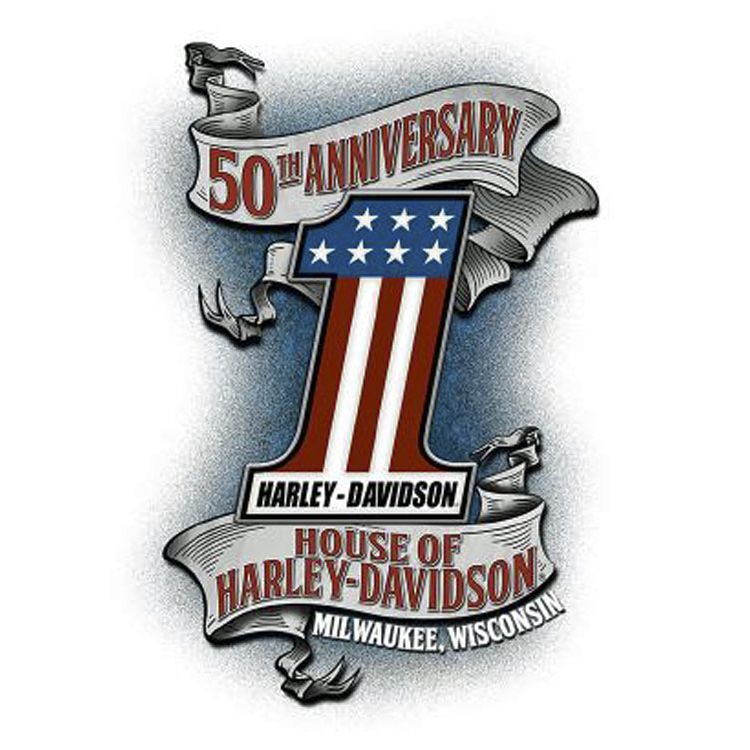 
                  
                    Harley-Davidson® Men's Strong Box Zip-Front Hoodie | Draw-String Hood | 50th Anniversary Back
                  
                