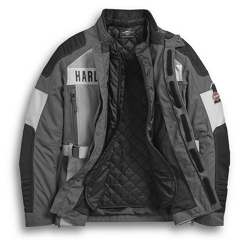 
                  
                    Harley-Davidson® Men's Vanocker Waterproof Textile Riding Jacket | Triple Vent System™
                  
                