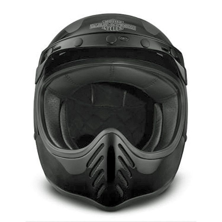 
                  
                    Harley-Davidson® Unisex Stinger B14 Full-Face Helmet | Retro 5-Snap Visor
                  
                