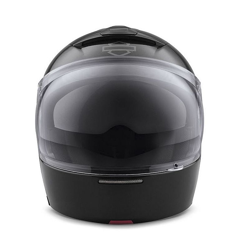 
                  
                    Harley-Davidson® Unisex Myer J08 Modular Helmet | Bubble Face Shield
                  
                