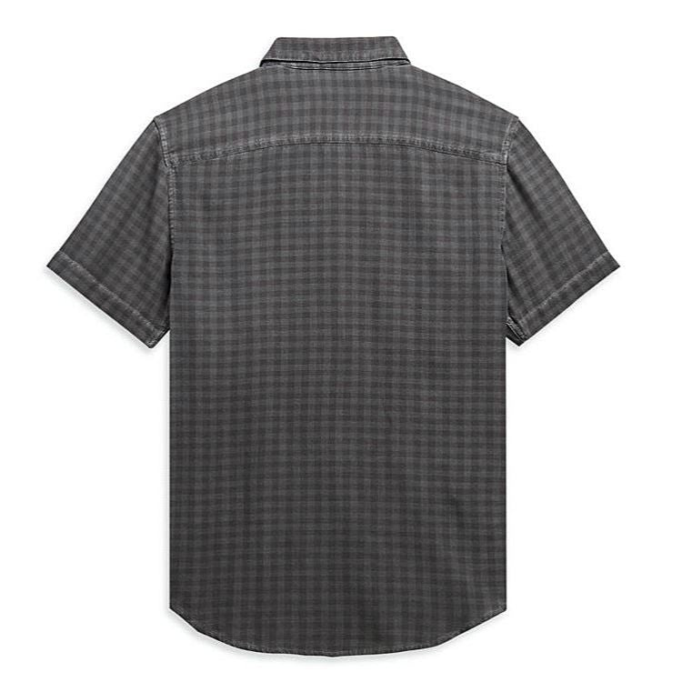 
                  
                    Harley-Davidson® Men's Vintage Logo Plaid Shirt | Yarn Dyed | Short Sleeves
                  
                