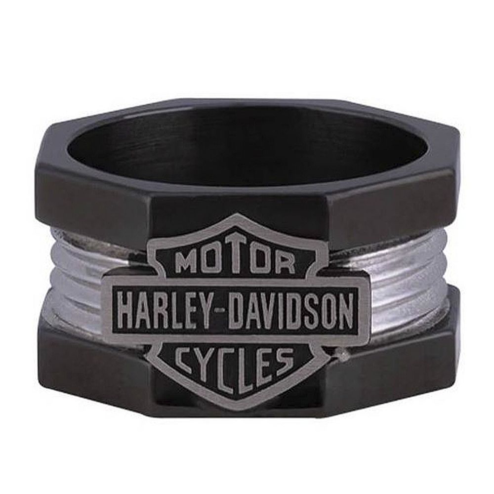 
                  
                    Harley-Davidson® Men's Nuts & Bolts Bar & Shield® Ring
                  
                